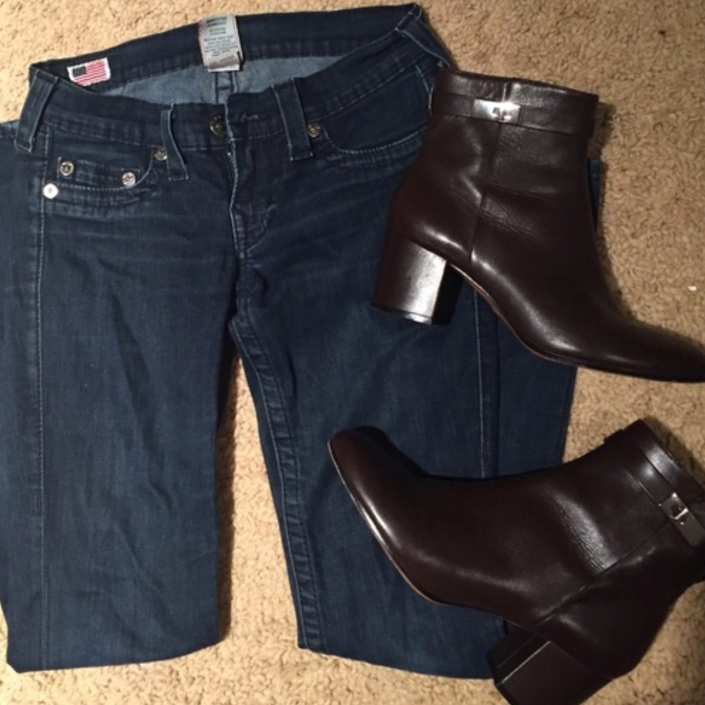 Vince Camuto Brown Booties